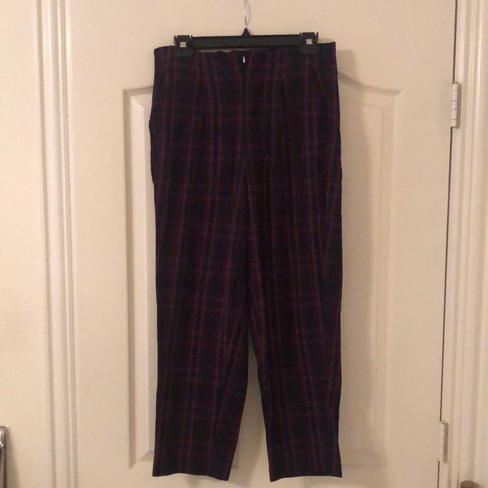 Plaid Pants